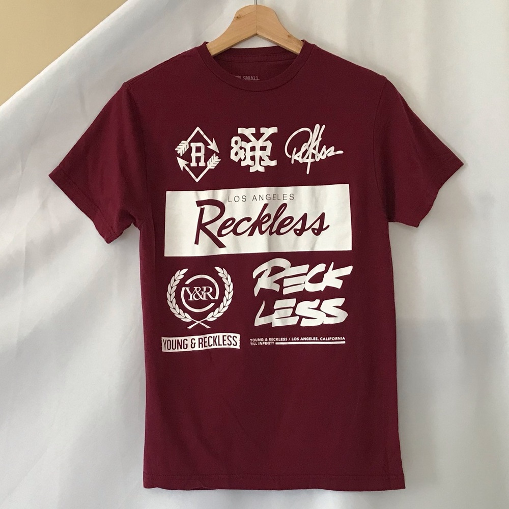 Young & Reckless logo tee